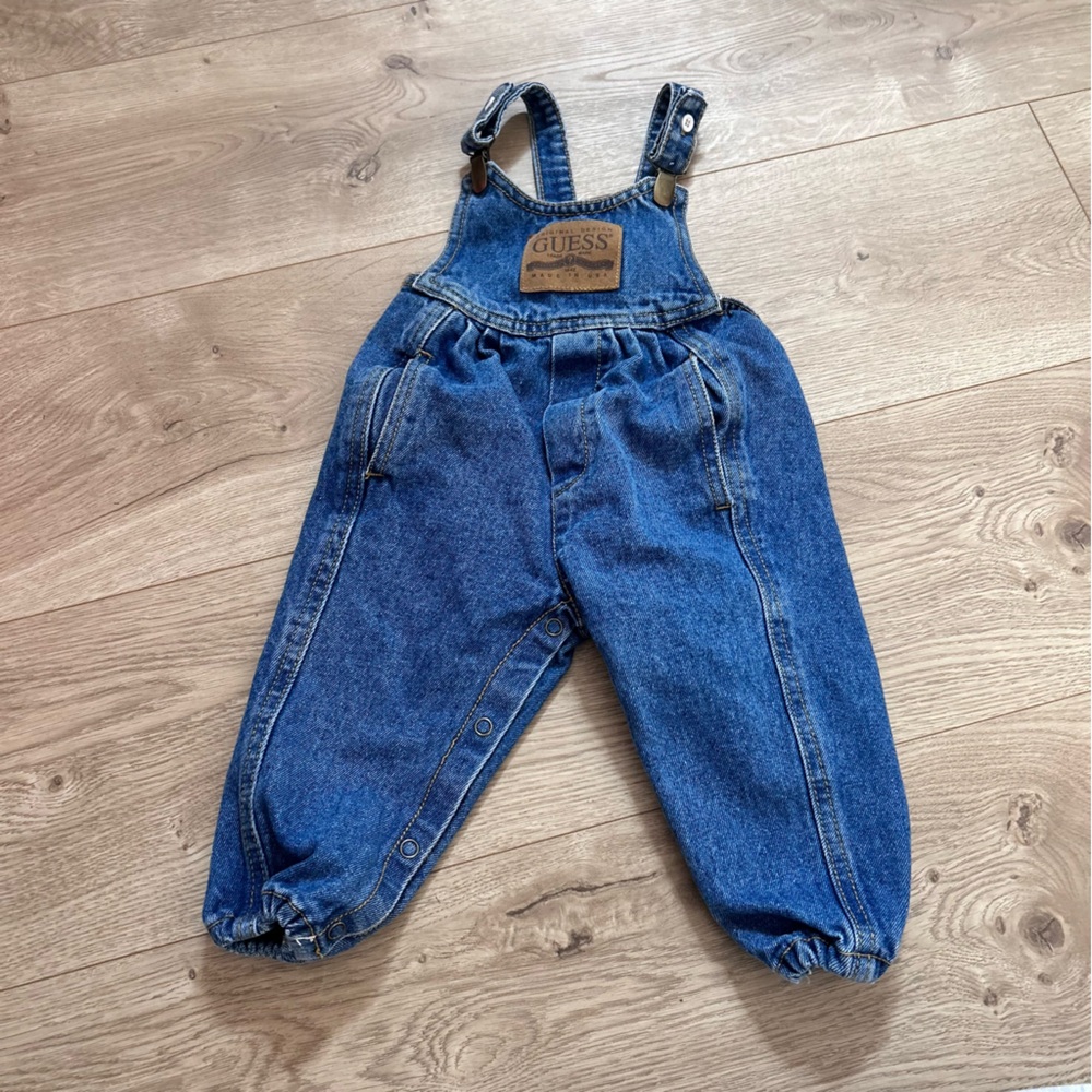 Vintage guess overalls size 12 months